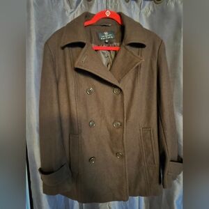 Collwction By Gallery Brown Pea Coat